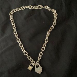 Tiffany & co silver necklace chain!